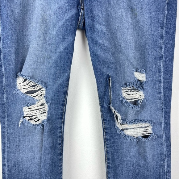 NEW Good American Manufacturer Destroyed Jeans Size 31 or Size 12 - Picture 7 of 14